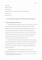 Research paper thumbnail of The Post-God Messiah: A Resurrection of Messianic Figures in Postmodernism