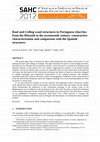 Research paper thumbnail of Roof and Ceiling wood structures in Portuguese churches from the fifteenth to the seventeenth century: constructive characterization and comparison with the Spanish structures