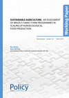 Research paper thumbnail of SUSTAINABLE AGRICULTURE: AN ASSESSMENT OF BRAZIL'S FAMILY FARM PROGRAMMES IN SCALING UP AGROECOLOGICAL FOOD PRODUCTION Centre for Inclusive Growth