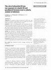 Research paper thumbnail of The role of ultraviolet-B from sun exposure on vitamin D3 and parathyroid hormone level in elderly women in Indonesia