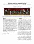 Research paper thumbnail of Performance capture from sparse multi-view video