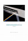 Research paper thumbnail of Derivatization in GC