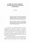 Research paper thumbnail of El libro I de la "Ética a Nicómaco": Un ejemplo del uso de la dialéctica en Aristóteles