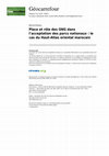 Research paper thumbnail of Place et rôle des ONG dans l’acceptation des parcs nationaux : le cas du Haut-Atlas oriental marocain 