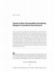 Research paper thumbnail of Juzwik M. M. (2004). Towards an ethics of answerability: Reconsidering dialogism in sociocultural literacy studies. College Composition and Communication, 55(3), 536-567.