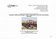 Research paper thumbnail of Container traffics and changes in labour organization it the port of Las Palmas (1960-2007)