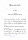 Research paper thumbnail of Public economics after neoliberalism: a theoretical–historical perspective