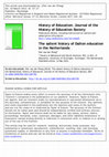 Research paper thumbnail of The salient history of Dalton education in the Netherlands