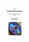 Research paper thumbnail of WLAN-Antenna Project PPS Antenna Tower Uetliberg FS 08