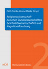 Research paper thumbnail of Religion zwischen Kognition, Körper und kollektiver Dynamik: Versuch einer religionswissenschaftlichen Dialektik