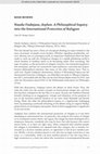 Research paper thumbnail of Book review of: Nanda Oudejans,  Asylum: A Philosophical Inquiry into the International Protection of Refugees