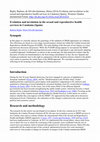 Research paper thumbnail of Evolution and involution in the sexual and reproductive health services in Catalonia (Spain)