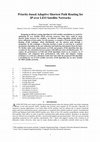 Research paper thumbnail of Priority-based Adaptive Shortest Path Routing for IP over LEO Satellite Networks