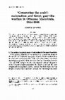 Research paper thumbnail of 'Conquering the Souls': nationalism and Greek guerrilla warfare in Ottoman Macedonia, 1904-1908