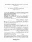 Research paper thumbnail of Theoretical estimates of HVAC duct channel capacity for high-speed Internet access