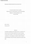 Research paper thumbnail of On counter-stereotypes and creative cognition: When interventions for reducing prejudice can boost divergent thinking.