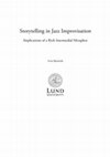 Research paper thumbnail of Storytelling in Jazz Improvisation: Implications of a Rich Intermedial Metaphor