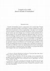 Research paper thumbnail of L'argent et le crédit dans le monde d'Artémidore