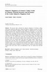 Research paper thumbnail of Subjective Happiness of Lebanese College Youth in Lebanon: Factorial Structure and Invariance of the Arabic Subjective Happiness Scale