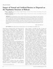 Research paper thumbnail of Impact of Natural and Artificial Barriers to Dispersal on the Population Structure of Bobcats