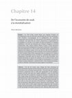 Research paper thumbnail of Alep : de l’économie de souk à la mondialisation