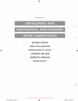 Research paper thumbnail of Developing and Maintaining Partnerships with Communities