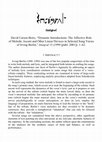 Research paper thumbnail of Dynamic Introductions: The Affective Role of Melodic Ascent and Other Linear Devices in Selected Song Verses of Irving Berlin