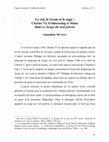 Research paper thumbnail of « Le roi, le tyran et le sage : Charles VI, Evilmerodag et Moïse dans "Le Songe du vieil pelerin" », « Questes », bulletin n° 13, « Des figures royales à l’ombre du mythe » (janvier 2008), p. 67-80.