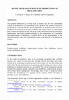 Research paper thumbnail of DO we need one science of production in healthcare?