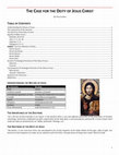 Research paper thumbnail of The Case for the Deity of Jesus Christ