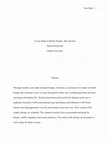 Research paper thumbnail of A Case Study in Marital Therapy: Jake and Ann