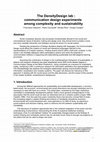 Research paper thumbnail of The DensityDesign lab: communication design experiments among complexity and sustainability