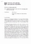 Research paper thumbnail of Syllabus on nationalism taught at the University of Cambridge (International Programmes) 