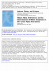 Research paper thumbnail of  Mobail: Moral Ambivalence and the Domestication of Mobile Telephones in Peri-Urban Papua New Guinea PLEASE SCROLL DOWN FOR ARTICLE