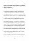 Research paper thumbnail of Explain the general structure of the a posteriori proofs for the existence of God. Describe in detail the first of Aquinas' Five Ways - and provide the best objection to it you can think of.