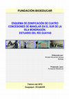 Research paper thumbnail of Zonificación de cuatro zonas de concesión de manglar. Estuario río Guayas. Guayas. Ecuador