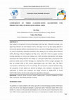 Research paper thumbnail of Comparison of three classification algorithms for predicting PM2.5 in Hong Kong rural area