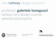 Research paper thumbnail of My railway car design course results: a undergraduate student project selection