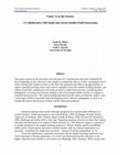 Research paper thumbnail of Takin' it to the Streets: A Collaborative Self-Study into Social Studies Field Instruction