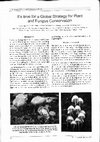 Research paper thumbnail of It's time for a global strategy for plant and fungus conservation