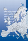 Research paper thumbnail of Competences for Access to the Conservation-Restoration Profession