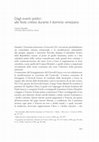 Research paper thumbnail of Dagli eventi politici alle feste cretesi durante il dominio veneziano, in Atti del convegno: Le usate leggiadrie. I cortei, le cerimonie, le feste e il costume nel Mediterraneo tra il XV e XVI secolo (Napoli, 14-16 dicembre 2006), a cura di Gemma Teresa Colesanti, Montella 2010, 263-277.