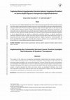 Research paper thumbnail of Topluma hizmet uygulama dersinin işlenişi: Uygulama örnekleri ve sürece ilişkin öğrenci görüşlerinin değerlendirilmesi