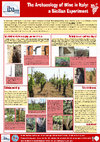 Research paper thumbnail of The Archaeology of Wine in Italy: a Sicilian Experiment