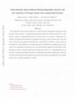 Research paper thumbnail of Scale-invariant hyperscaling-violating holographic theories and the resistivity of strange metals with random-field disorder