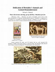 Research paper thumbnail of II-D: Deification of Bestiality's Animals and Genital Dismemberment