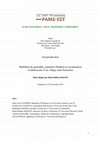 Research paper thumbnail of Mobilités du quotidien, manières d'habiter et socialisation d'adolescents d'un village rural francilien