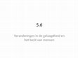 Research paper thumbnail of 5. Veranderingen in gelaagdheid