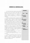 Research paper thumbnail of HERENCIA MENDELIANA