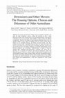 Research paper thumbnail of [open access] Downsizers and Other Movers: The Housing Options, Choices and Dilemmas of Older Australians